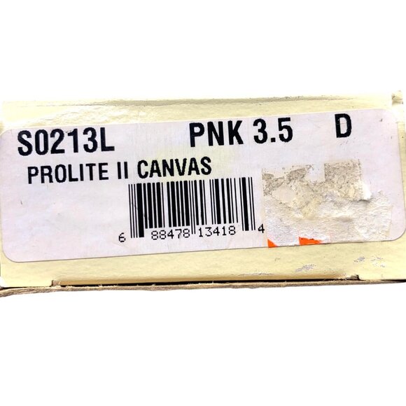 Bloch Prolite II Canvas Ballet Shoes Pink Girls 1.5 D S0213L Leather Toe Heel - Picture 9 of 11